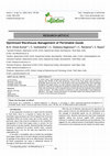 Research paper thumbnail of Optimized Warehouse Management of Perishable Goods