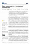 Research paper thumbnail of Optimal Solutions for the Use of Sewage Sludge on Agricultural Lands