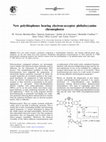 Research paper thumbnail of New polythiophenes bearing electron-acceptor phthalocyanine chromophores