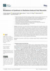 Research paper thumbnail of Breakdown of Symbiosis in Radiation-Induced Oral Mucositis