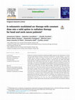 Research paper thumbnail of Is volumetric modulated arc therapy with constant dose rate a valid option in radiation therapy for head and neck cancer patients?