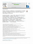 Research paper thumbnail of Italian consensus conference on management of uterine sarcomas on behalf of S.I.G.O. (Societa’ italiana di Ginecologia E Ostetricia)