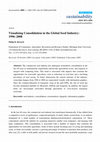 Research paper thumbnail of Visualizing Consolidation in the Global Seed Industry: 1996–2008