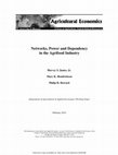 Research paper thumbnail of Networks, Power and Dependency in the Agrifood Industry