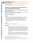 Research paper thumbnail of Synthesis of N6,N6-Dialkyladenine Nucleosides Using Hexaalkylphosphorus Triamides Produced in Situ