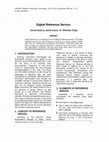 Research paper thumbnail of Digital Reference Service