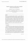 Research paper thumbnail of Epidemic outbreak for an SIS model in multiplex networks with immunization