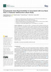 Research paper thumbnail of Symptomatic Joint Hypermobility Is Associated with Low Back Pain: A National Adolescents Cohort Study