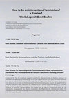 Research paper thumbnail of How to be an intersectional feminist and a Kantian? Workshop mit Omri Boehm