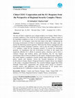 Research paper thumbnail of China-CEEC Cooperation and the EU Response from the Perspective of Regional Security Complex Theory