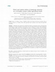 Research paper thumbnail of Direct and indirect effects of landscape structure on a tri-trophic system within agricultural lands