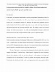 Research paper thumbnail of Unhierarchical and Hierarchical Core-Periphery Relations: North Fennoscandian Trade Network from the Middle Ages to the Post-Sixteenth Century