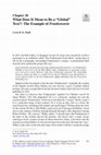 Research paper thumbnail of What Does It Mean to Be a "Global" Text?: The Example of Frankenstein