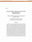 Research paper thumbnail of Characteristics and applications of some dolomitic rocks from Argentina