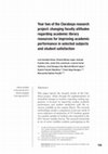 Research paper thumbnail of Year two of the Claraboya research project: changing faculty attitudes regarding academic library resources for improving academic performance in selected subjects and student satisfaction