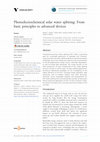 Research paper thumbnail of Photoelectrochemical solar water splitting: From basic principles to advanced devices