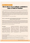 Research paper thumbnail of Efeito da altura de corte na ramificação e produtividade do vimeiro no Planalto Sul Catarinense