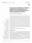 Research paper thumbnail of The Impact of COVID-19 on Physical Activity and Life Satisfaction of Golfers: A Cross-Sectional Study in German-Speaking Countries