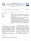 Research paper thumbnail of Does gender matter? Exploring perceptions regarding health technologies among employees and students at a medical university