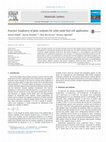 Research paper thumbnail of Fracture toughness of glass sealants for solid oxide fuel cell application