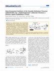 Research paper thumbnail of Atom-Economical Synthesis of the Versatile Ruthenium Precursor [TpRuCl(COD)] (Tp = Hydrotris(pyrazol-1-yl)borate) Discloses a Diamine Ligand Dealkylation Process