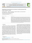 Research paper thumbnail of Morphological characterization and evaluation of soybean genotypes under rainfed ecosystem of Nepal