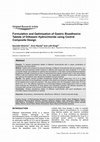 Research paper thumbnail of Formulation and Optimization of Gastric Bioadhesive Tablets of Diltiazem Hydrochloride using Central Composite Design