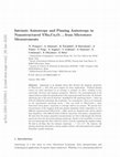 Research paper thumbnail of Intrinsic anisotropy and pinning anisotropy in nanostructured YBa2Cu3O7−δ from microwave measurements