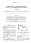 Research paper thumbnail of New methodology of testing phase transformations in structural steels in weldimg thermal cycle contditions