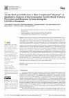 Research paper thumbnail of “At the Root of COVID Grew a More Complicated Situation”: A Qualitative Analysis of the Guatemalan Gender-Based Violence Prevention and Response System during the COVID-19 Pandemic