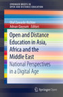 Research paper thumbnail of Open and Distance Education in Asia, Africa and the Middle East