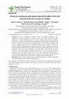 Research paper thumbnail of Chemical constituents and antimycobacterial studies of the leaf extracts of Pavetta crassipes K. Schum