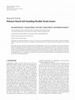 Research paper thumbnail of Polymer-Based Self-Standing Flexible Strain Sensor