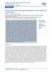 Research paper thumbnail of Thrombectomy aspiration device geometry optimization for removal of blood clots in cerebral vessels