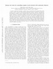 Research paper thumbnail of Energy cost study for controlling complex social networks with conformity behavior