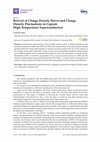 Research paper thumbnail of Revival of Charge Density Waves and Charge Density Fluctuations in Cuprate High-Temperature Superconductors