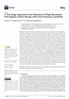 Research paper thumbnail of A Two-Stage Approach to the Estimation of High-Resolution Soil Organic Carbon Storage with Good Extension Capability