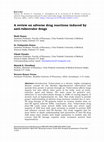 Research paper thumbnail of Review on Adverse Drug Reactions Induced by Anti-Tuberculor Drugs