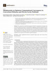 Research paper thumbnail of Metaheuristic to Optimize Computational Convergence in Convection-Diffusion and Driven-Cavity Problems