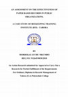 Research paper thumbnail of Research Ordinary Diploma