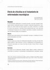 Research paper thumbnail of Efecto de citicolina en el tratamiento de enfermedades neurológicas