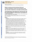 Research paper thumbnail of Newborn screening and early biochemical follow-up in combined methylmalonic aciduria and homocystinuria, cblC type, and utility of methionine as a secondary screening analyte