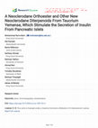 Research paper thumbnail of A Neoclerodane Orthoester and Other New Neoclerodane Diterpenoids From Teucrium Yemense, Which Stimulate the Secretion of Insulin From Pancreatic Islets