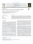 Research paper thumbnail of Adoption of data-as-a-service by water and wastewater utilities