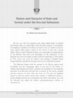 Research paper thumbnail of Nature and Character of State and Society under the Deccani Sultanates