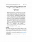 Research paper thumbnail of Enhancing Employee Performance Through Motivation and the Mediating Role of Employee Engagement: A Study on RMG Industry at Dhaka EPZ