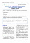 Research paper thumbnail of Early onset sepsis with pneumonia in a full term neonate due to Stenotrophomonas maltophilia