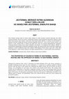 Research paper thumbnail of The Properties of Houses in Terms of Geothermal Central Heating and the Approach of Denizli to Geothermal Energy