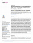 Research paper thumbnail of Mentalized affectivity in a nutshell: Validation of the Italian version of the Brief-Mentalized Affectivity Scale (B-MAS)