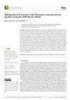 Research paper thumbnail of Satisfaction of E-Learners with Electronic Learning Service Quality Using the SERVQUAL Model